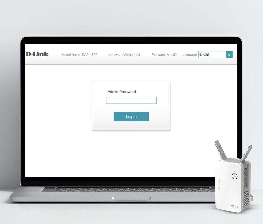 D-Link Extender Setup Via the Web Interface